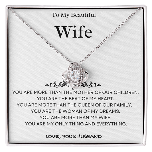 More Than My Wife Necklace