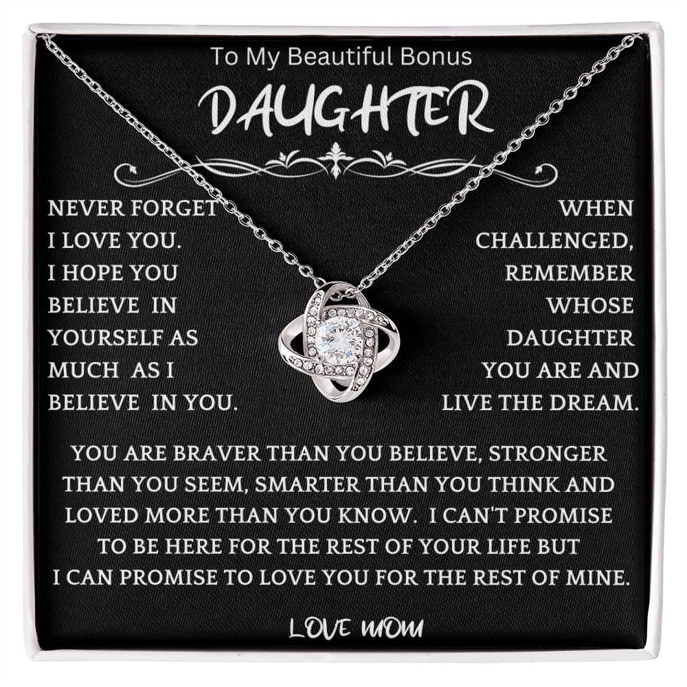 Live Your Dreams Necklace Bonus Daughter