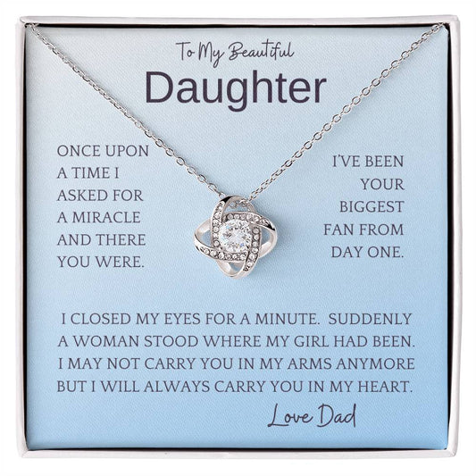 Carry In Arms Necklace Gift For Daughter