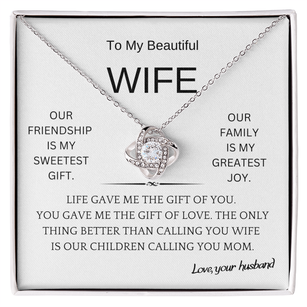 Greatest Joy Necklace Wife