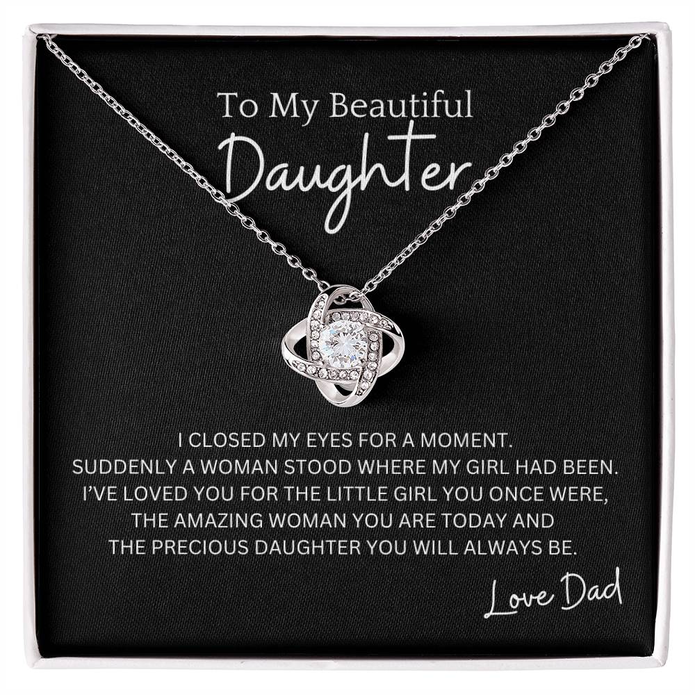 Precious Daughter Necklace Gift