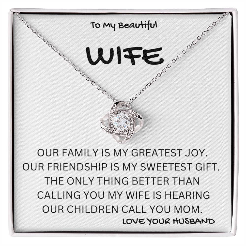 Greatest Joy Wife Necklace