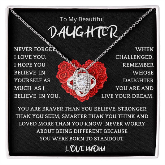 Live Your Dreams Necklace Gift For Daughter r3