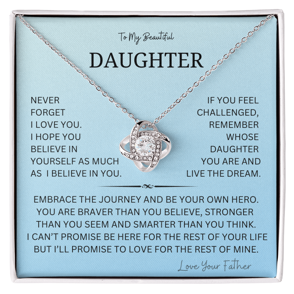 Embrace Journey Daughter Necklace