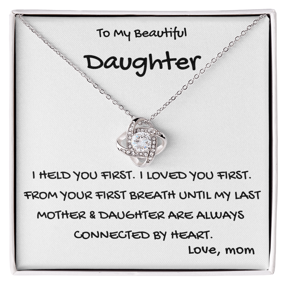 Connected By Heart Daughter Gift