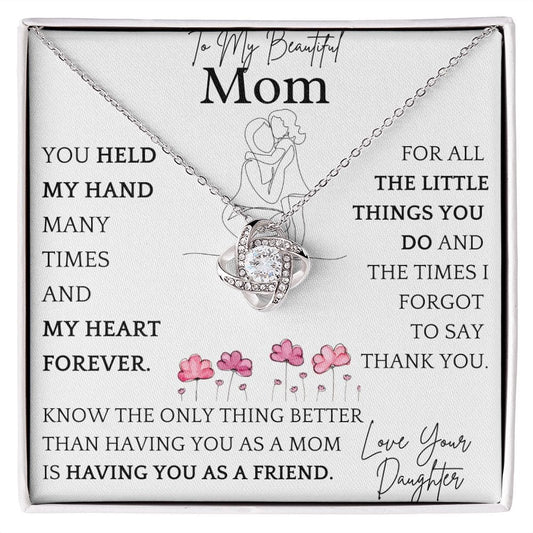 Many Times Necklace Gift For Mom 