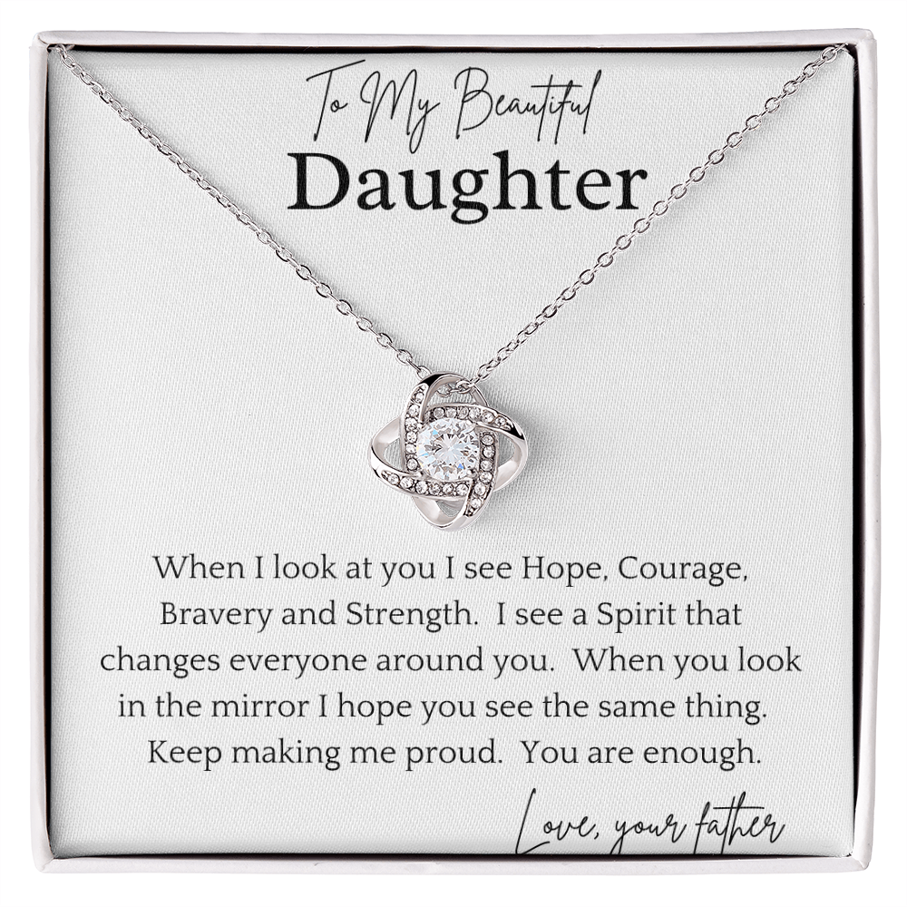 Courageous Daughter Necklace