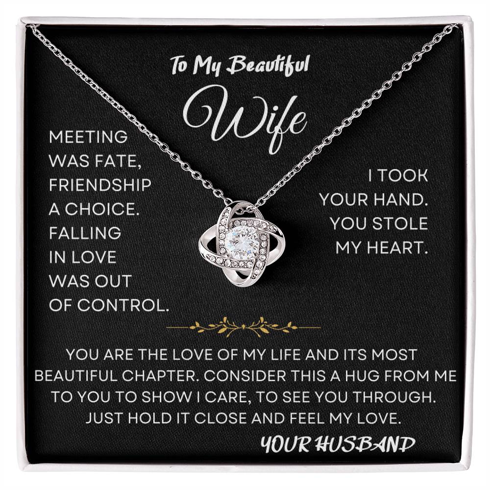 Stolen Heart Necklace Wife Gift