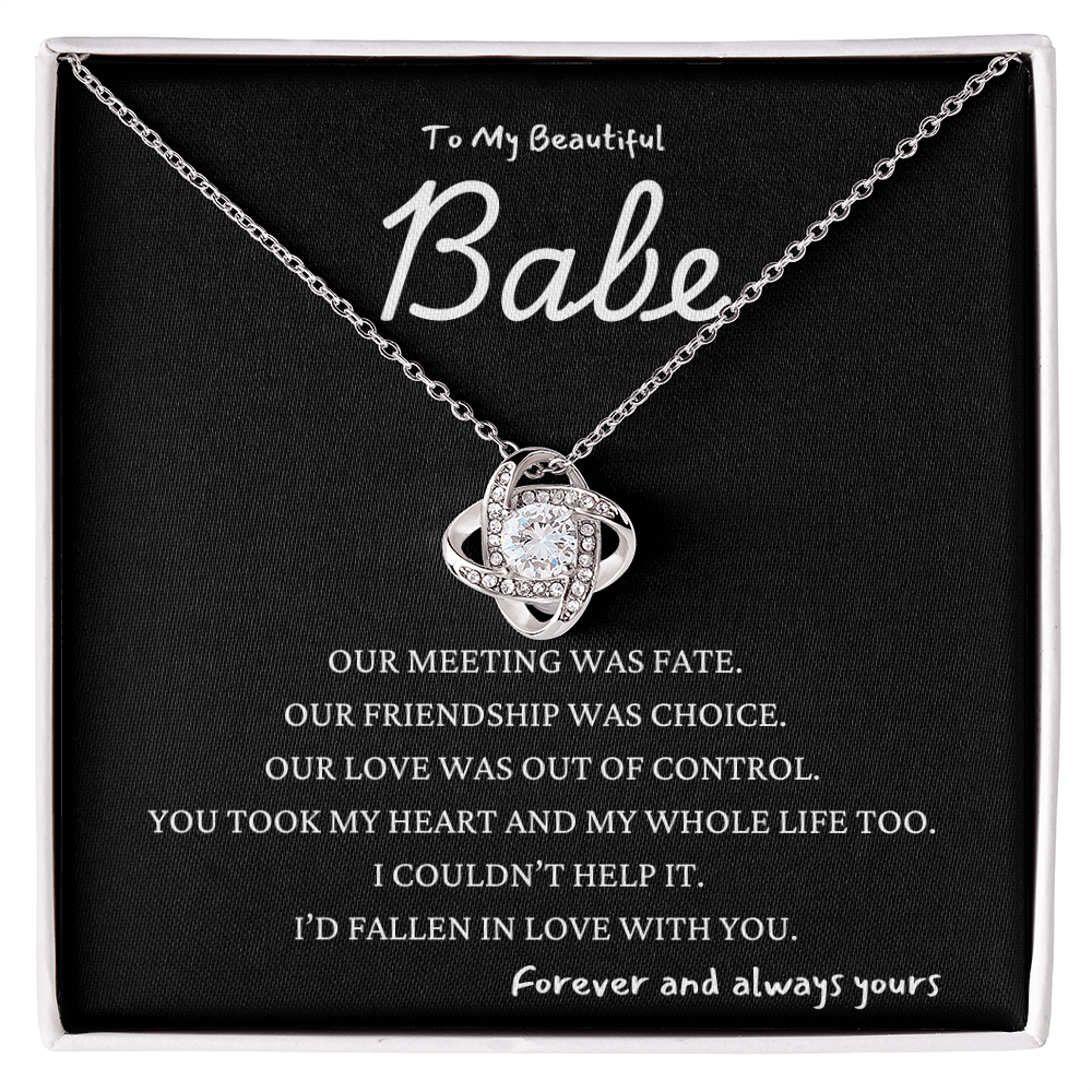 Fate, Friendship Love Necklace Gift