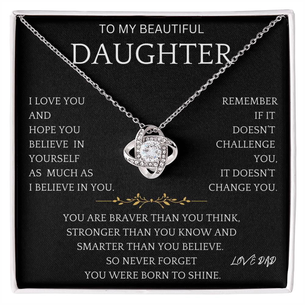 Challenge Necklace Gift Daughter