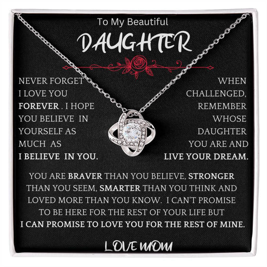 Live Your Dreams Necklace Gift For Daughter br2