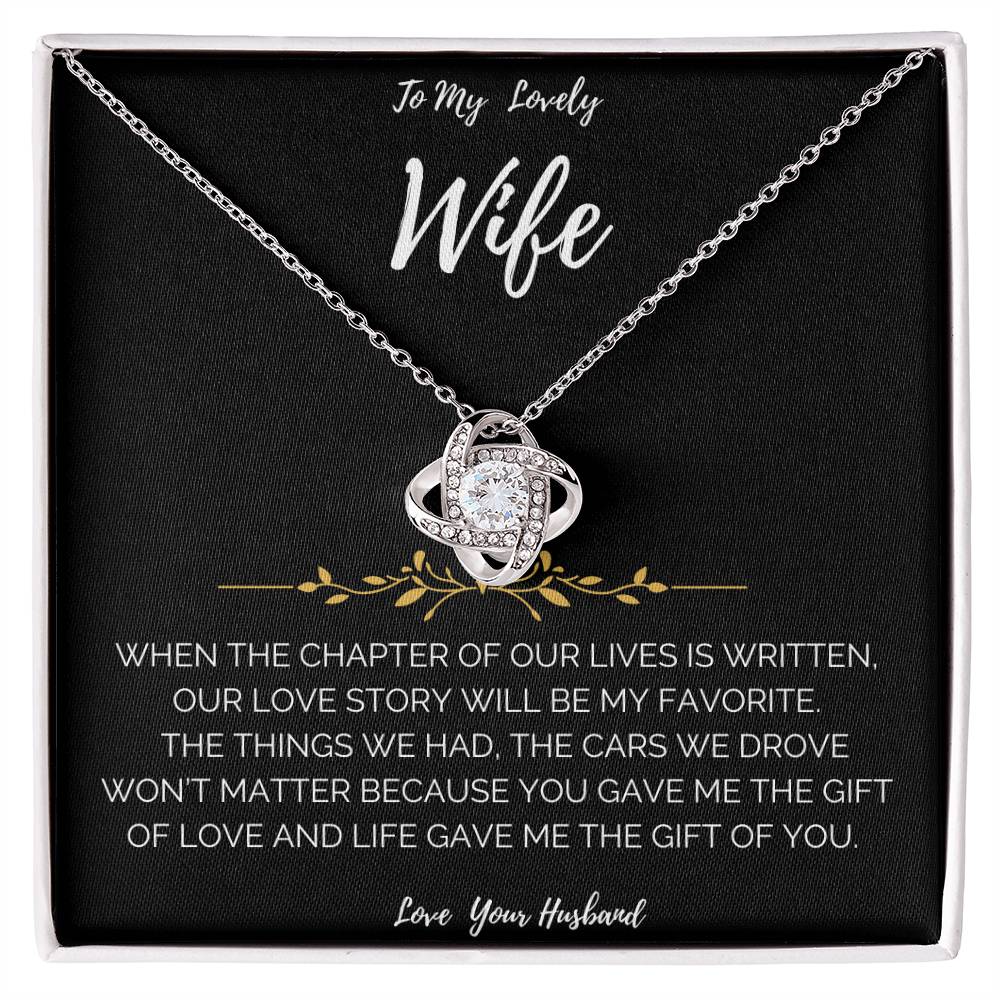 Chapter of Life Wife Gift Necklace