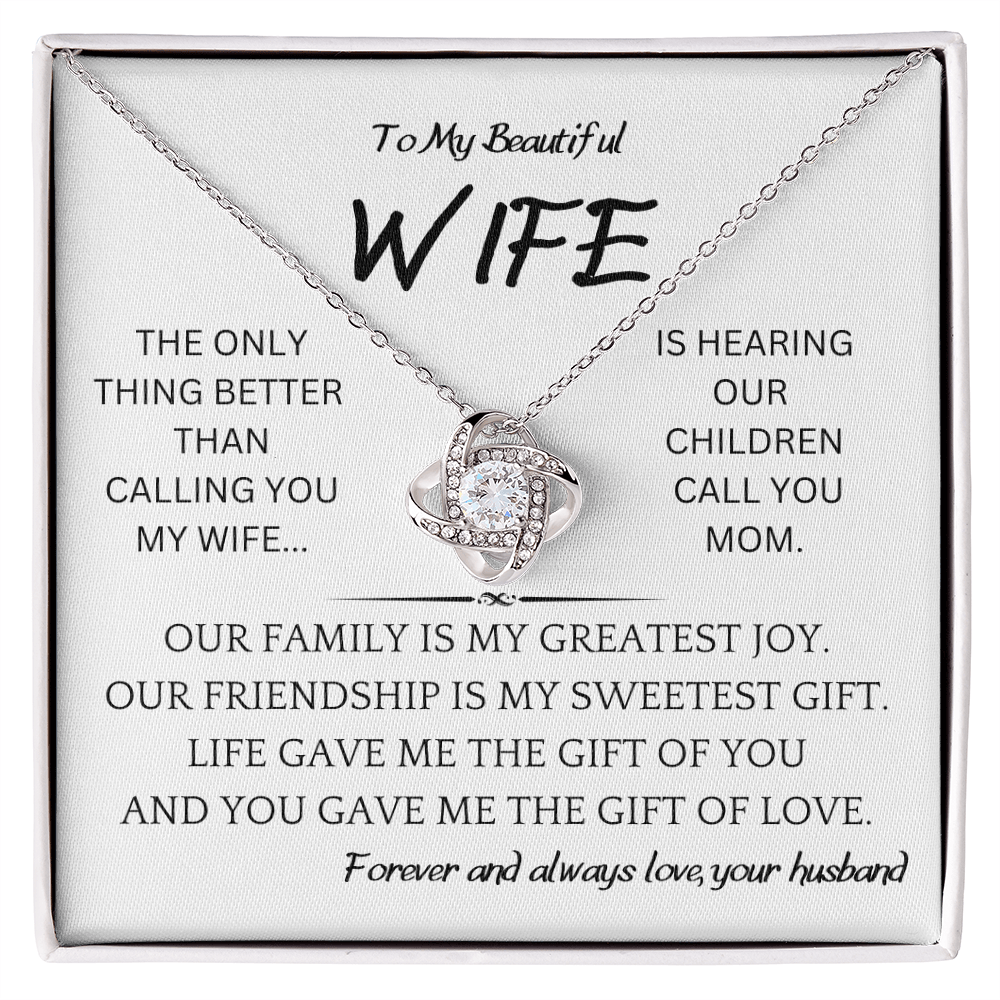 Gift of Love Wife Necklace