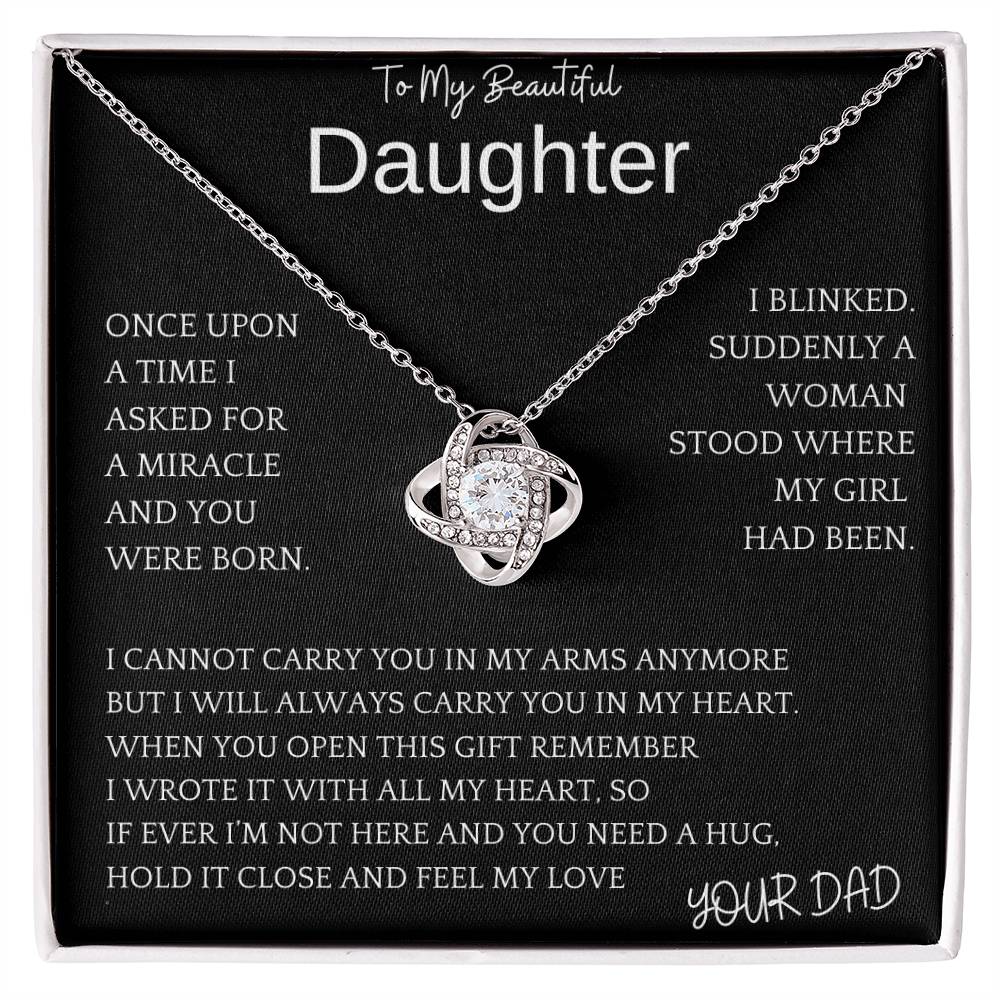 Hold Close Necklace Gift Daughter