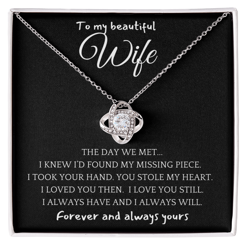 Stole My Heart Wife Necklace