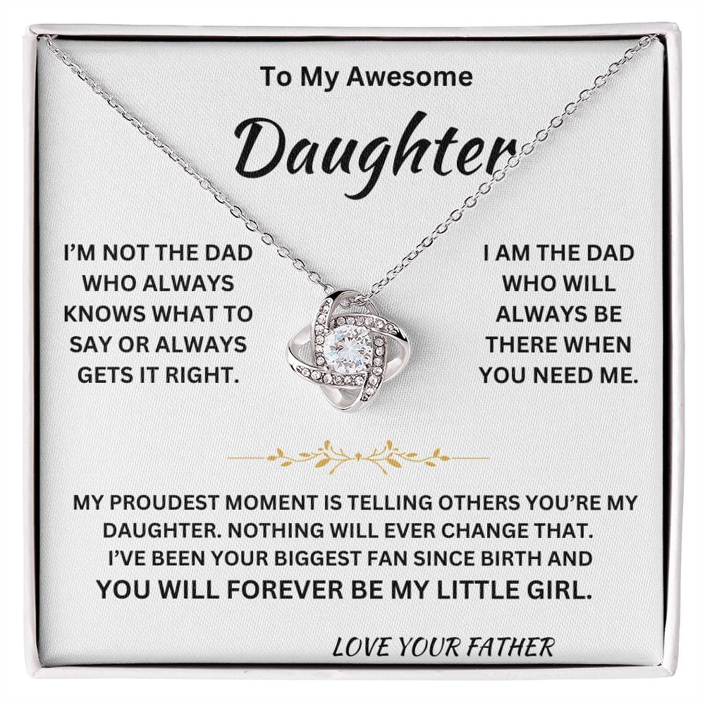 Forever Little Girl Daughter Gift