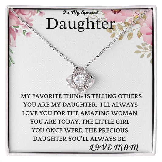 Favorite Thing Necklace Gift For Daughter