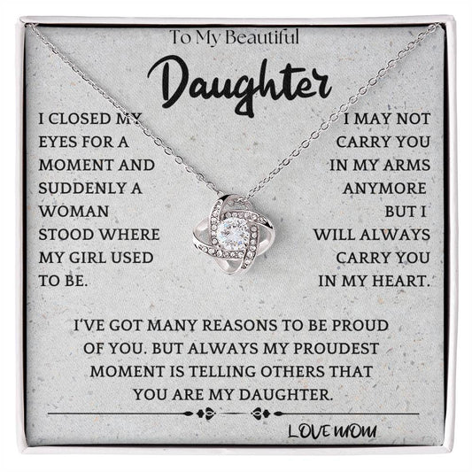 Many Reasons Necklace Gift For Daughter