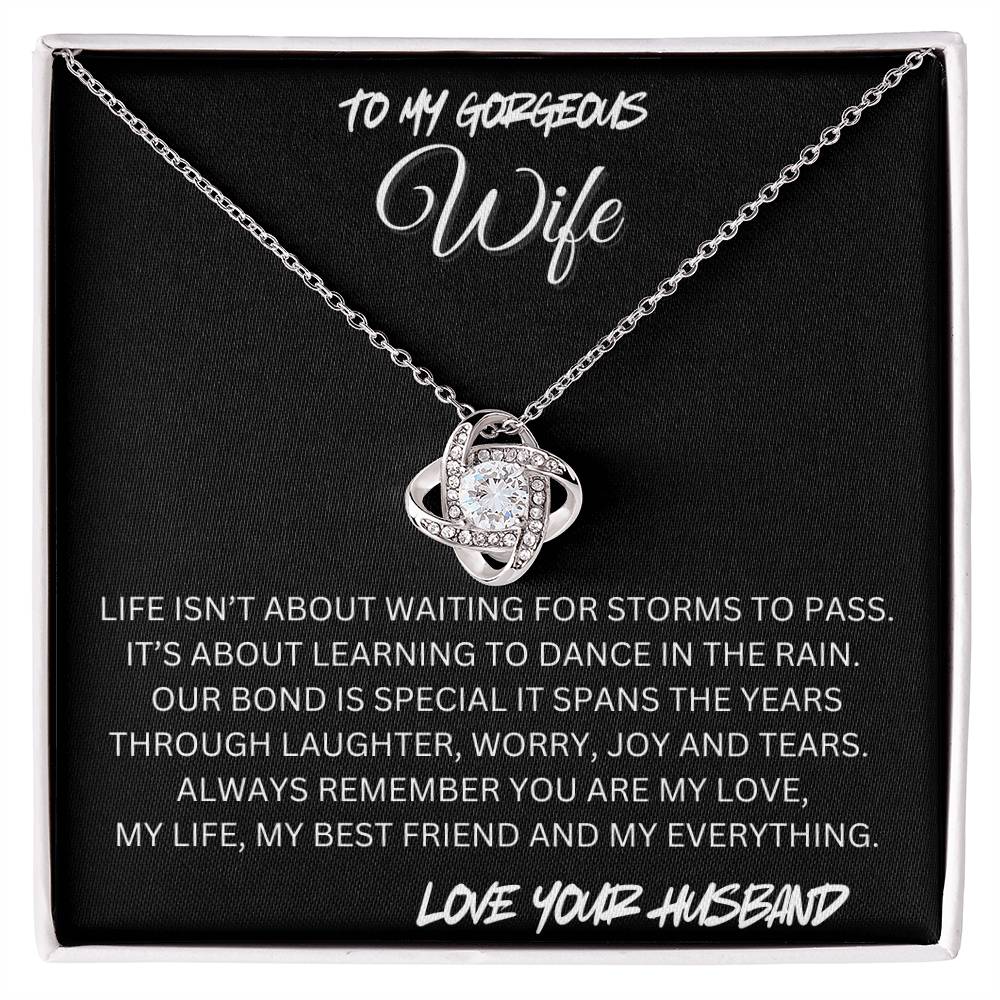 Love, Life Everything Necklace Gift For Wife