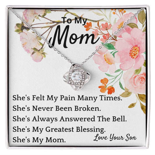 Answered The Bell Necklace Gift For Mom