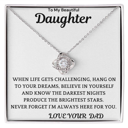 Challenging Necklace Gift For Daughter