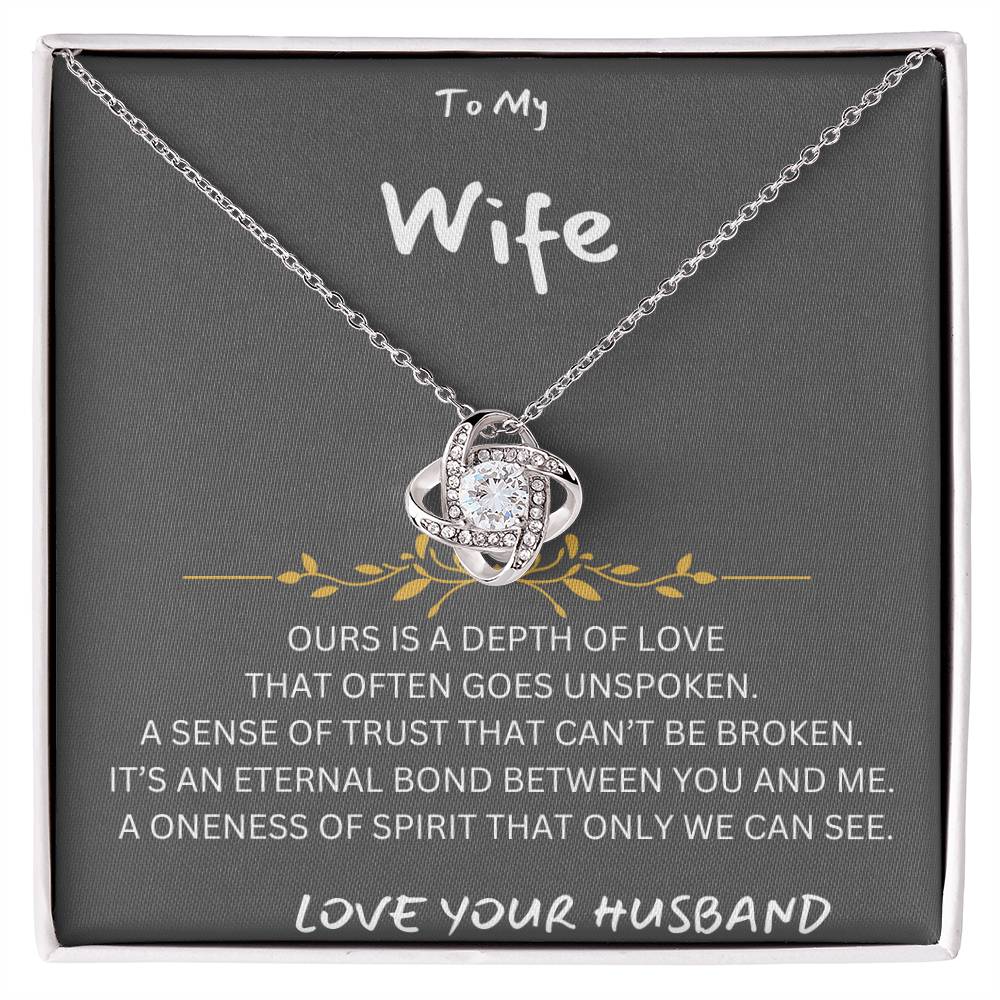 Depth of Love Necklace Wife Gift