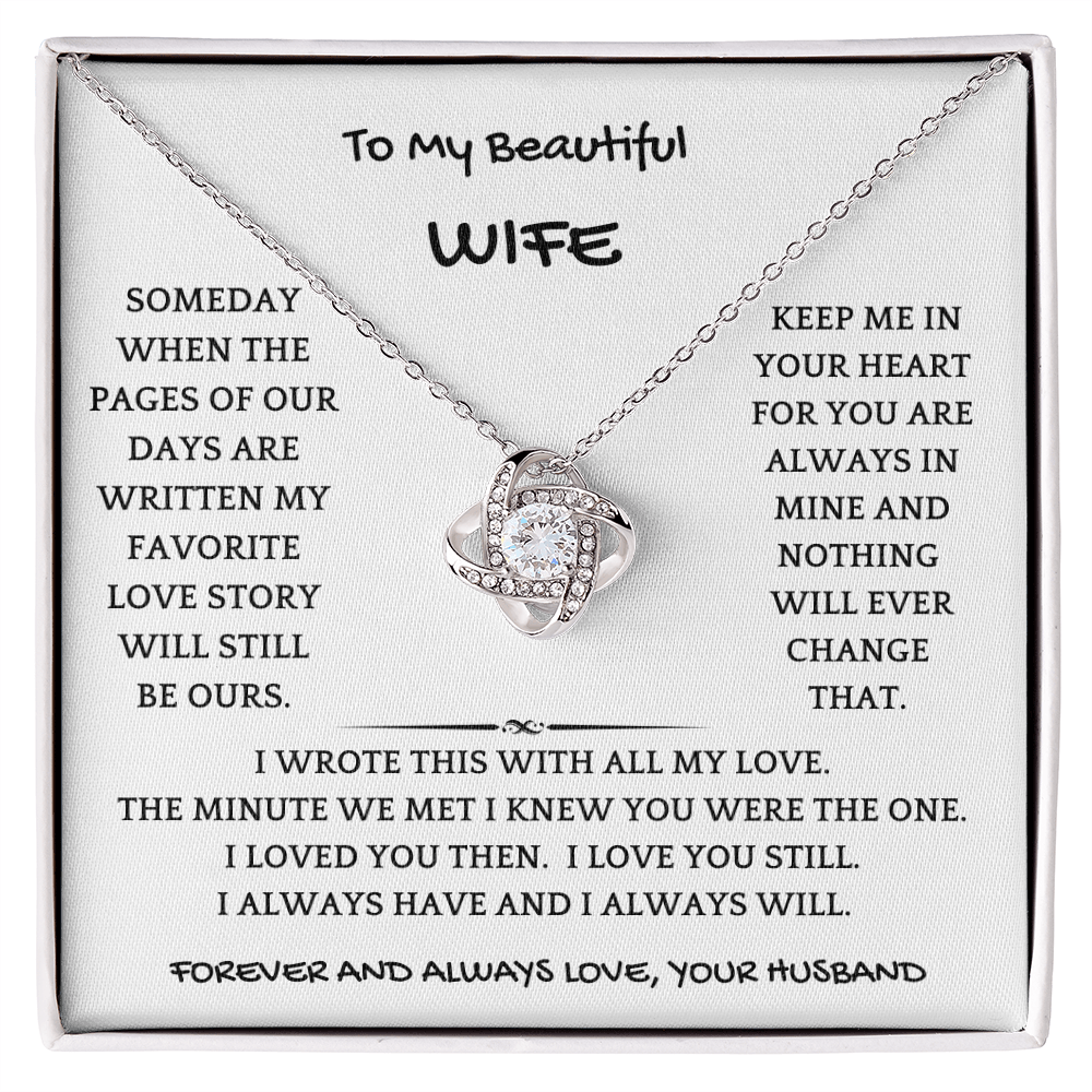 The One Necklace Wife Gift