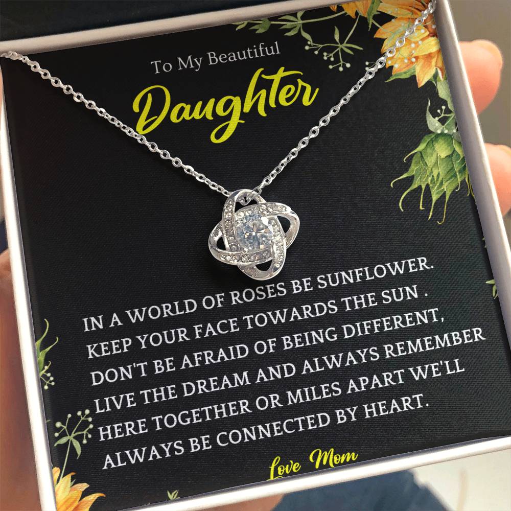 Here Together Necklace Gift For Daughter