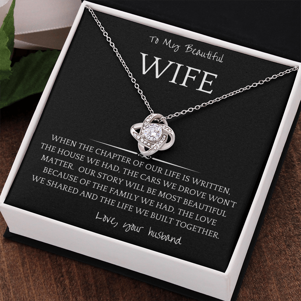 Love We Shared Wife Necklace