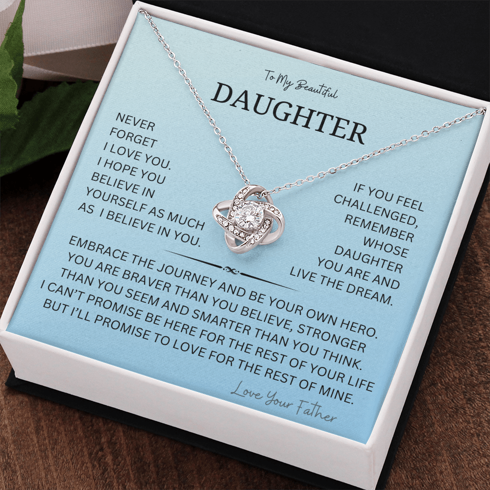 Embrace Journey Daughter Necklace