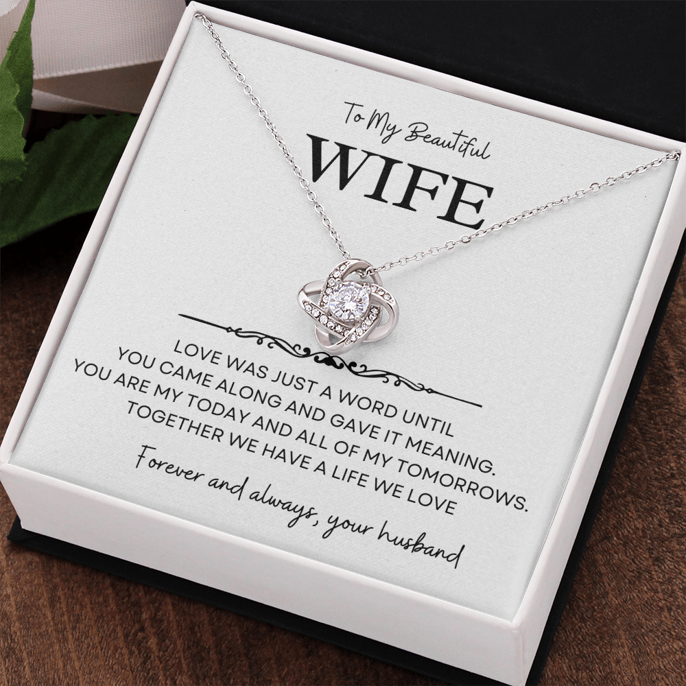 Just a Word Wife Necklace