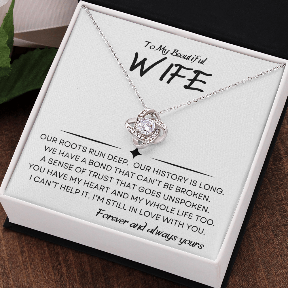 Unbroken Bond Wife Necklace