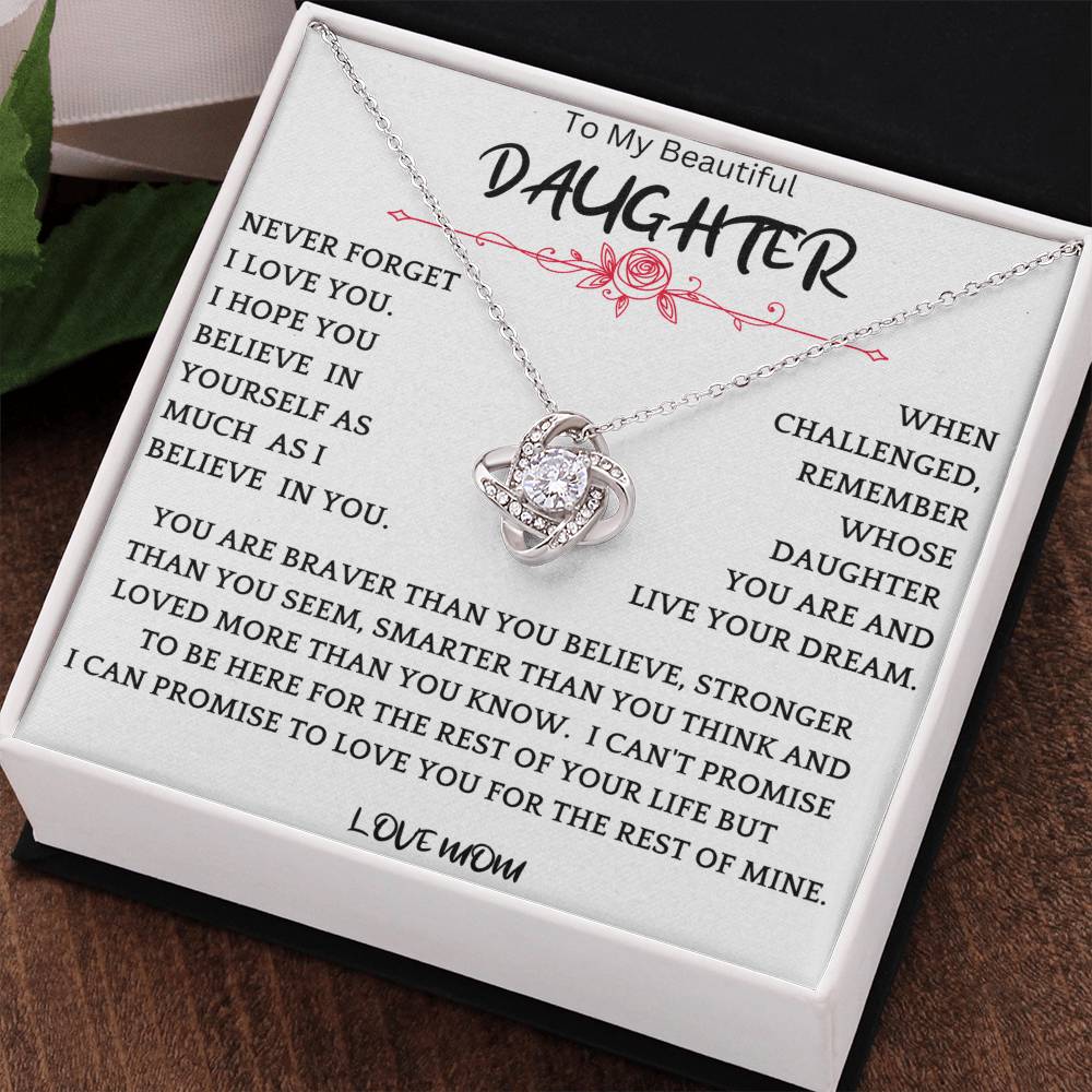 Live Your Dreams Necklace Gift For Daughter r1