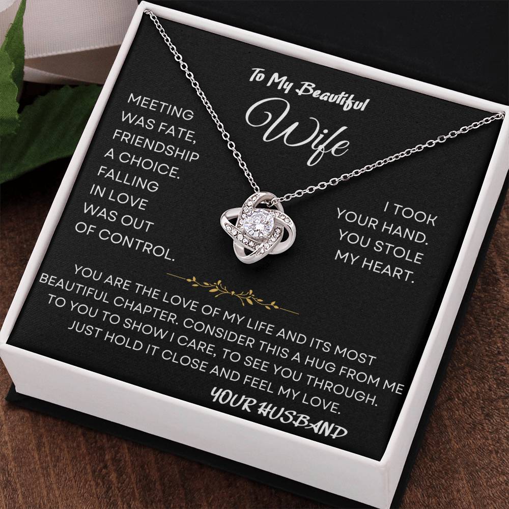 Stolen Heart Necklace Wife Gift