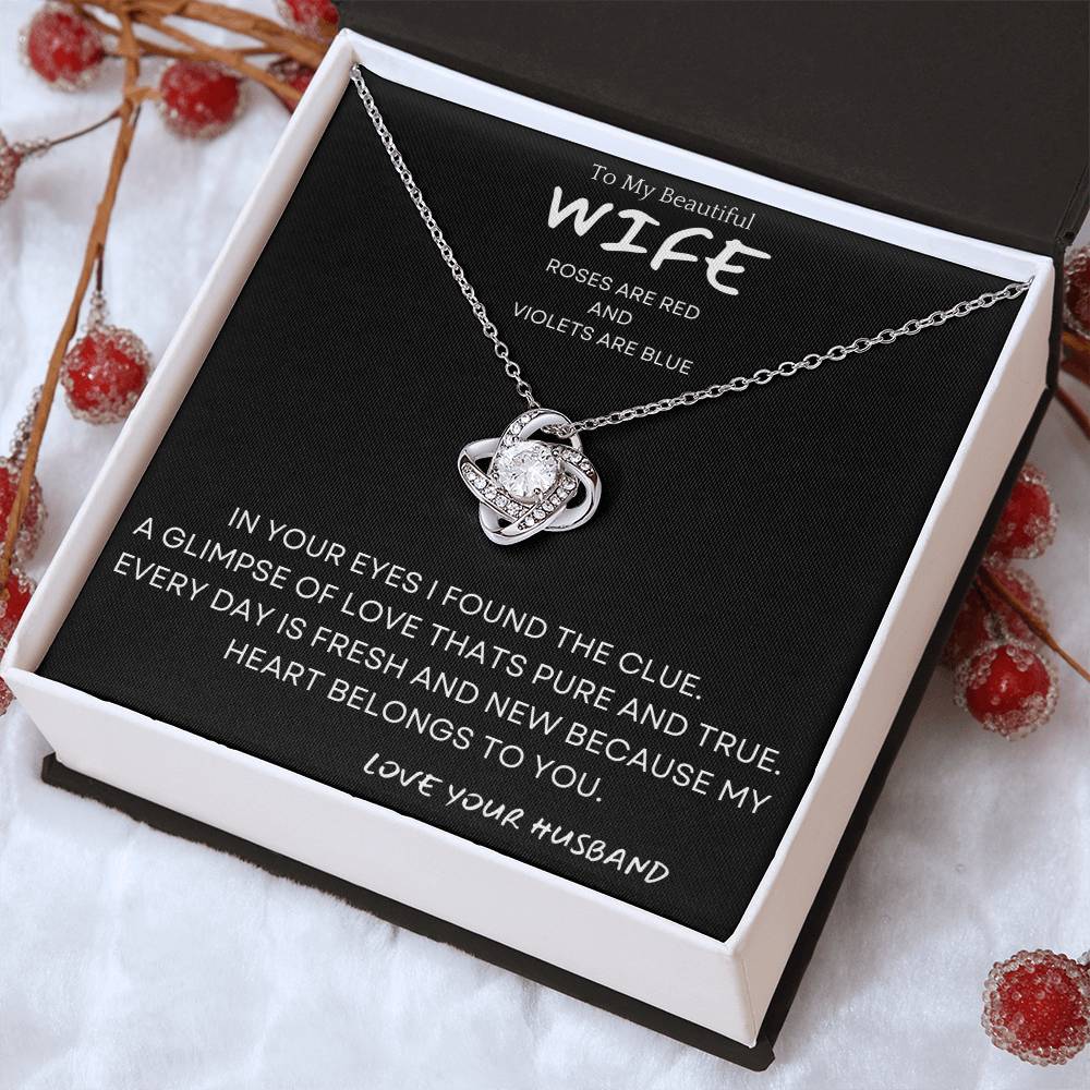 Glimpse Of Love Necklace Gift For Wife