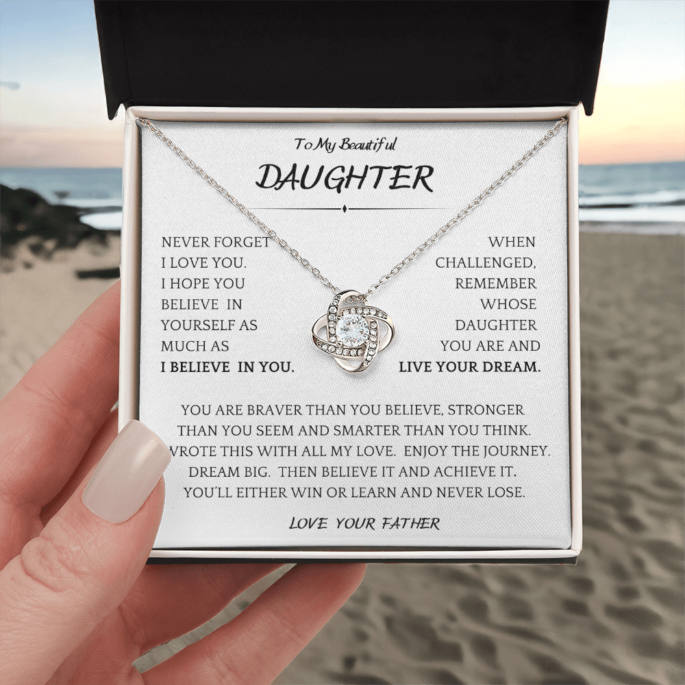 Achieve It and Believe It Daughter Gift