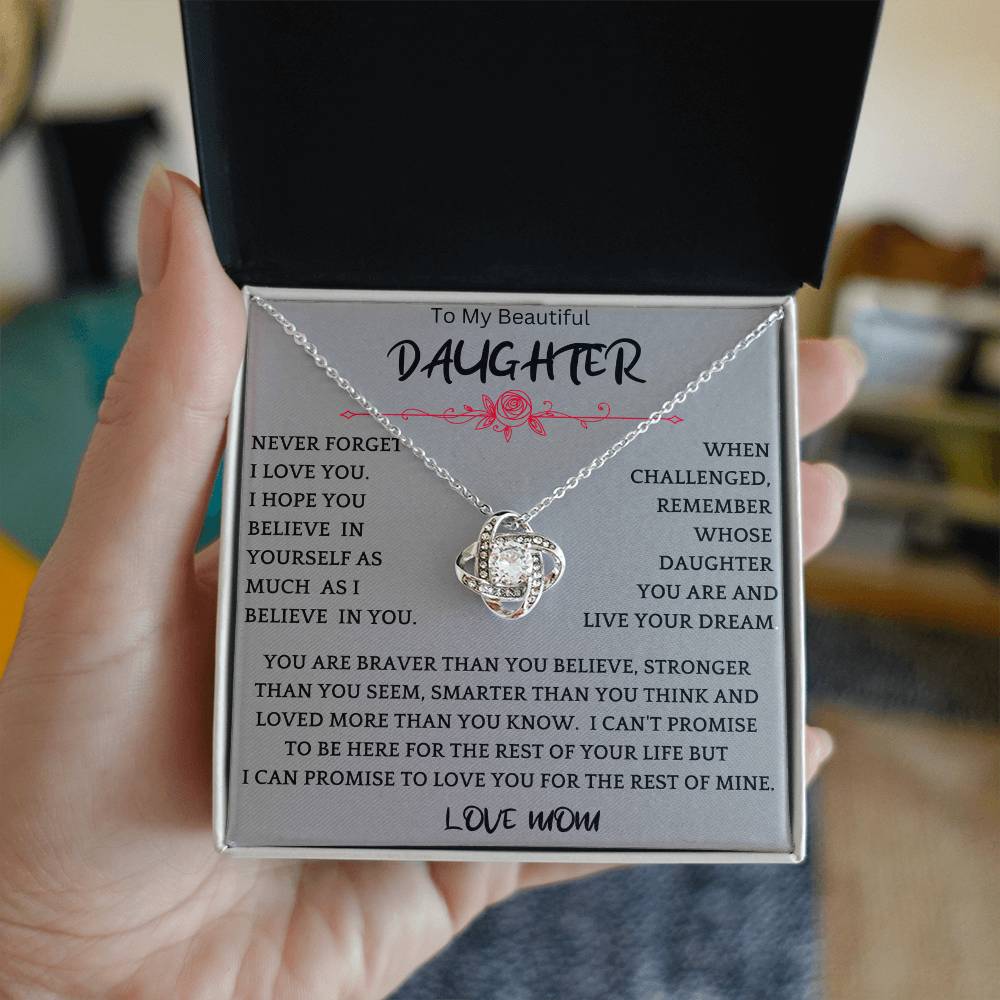 Live Your Dreams Necklace Gift For Daughter gr2