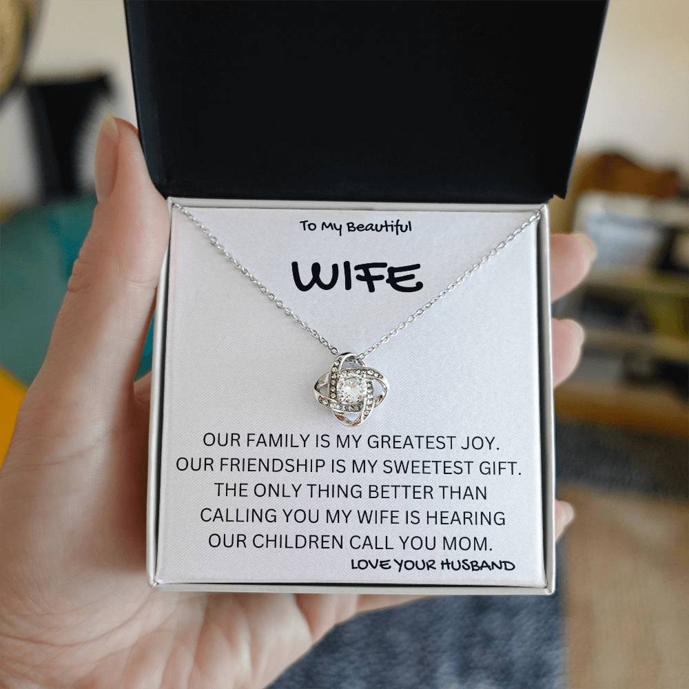 Greatest Joy Wife Necklace