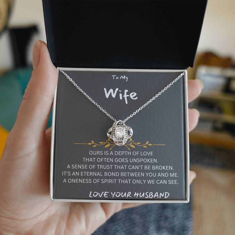 Depth of Love Necklace Wife Gift