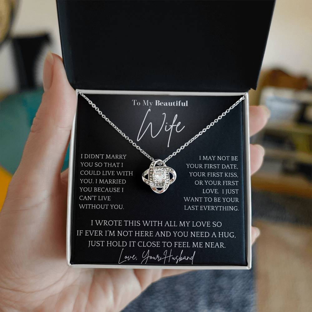 With All My Love Necklace Gift For Wife