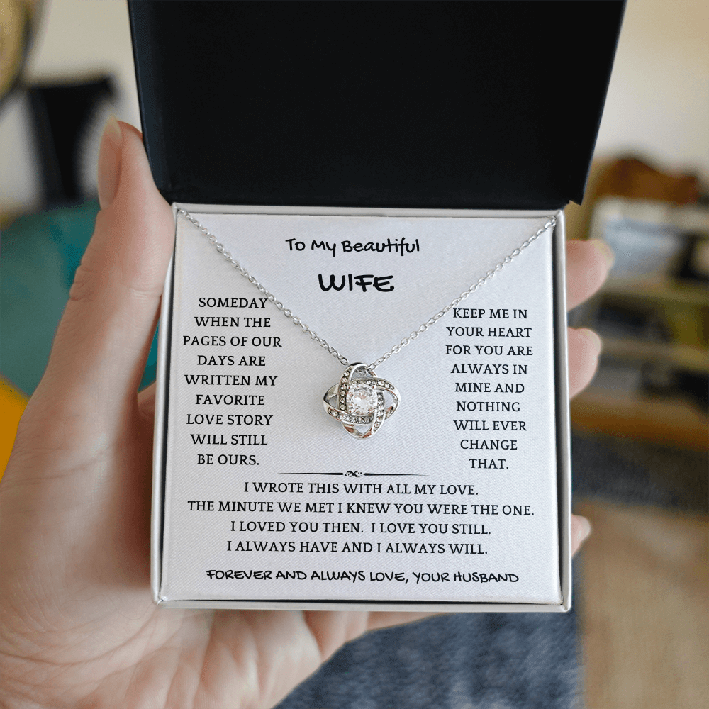 The One Necklace Wife Gift