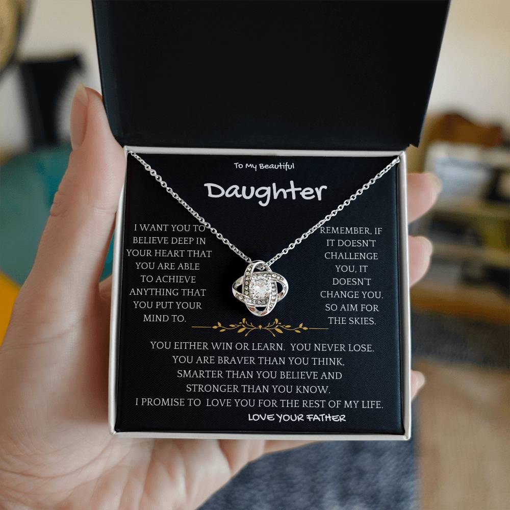 Win Or Learn Daughter Gift