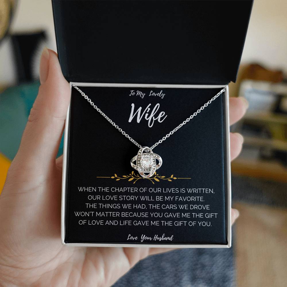 Chapter of Life Wife Gift Necklace