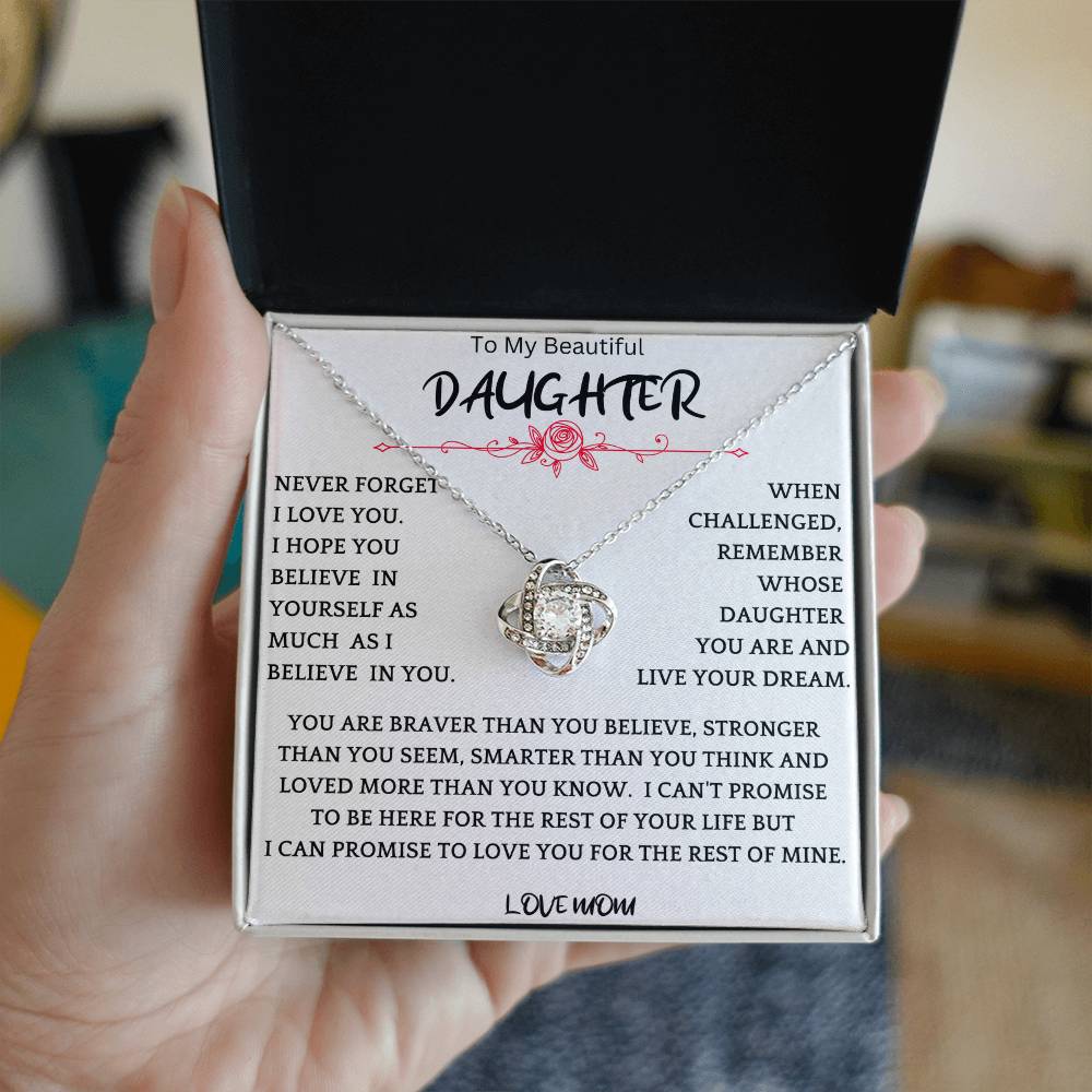 Live Your Dreams Necklace Gift For Daughter r1