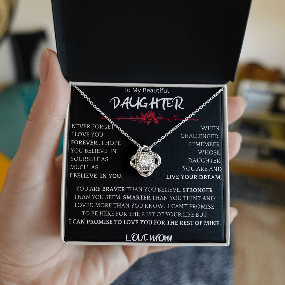 Live Your Dreams Necklace Gift For Daughter br2
