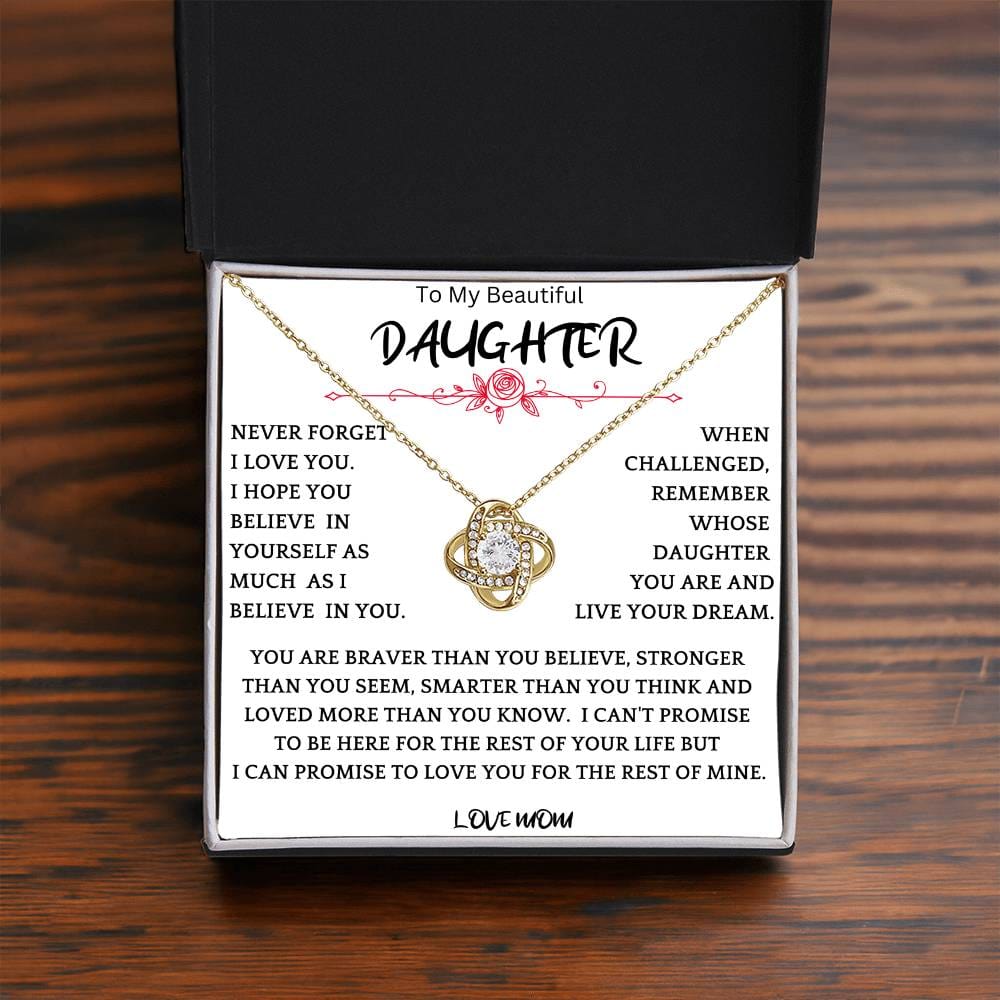 Live Your Dreams Necklace Gift For Daughter r1