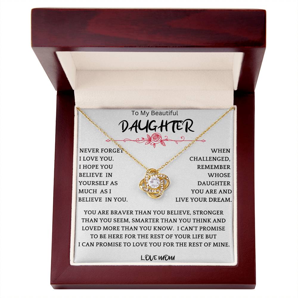 Live Your Dreams Necklace Gift For Daughter r1