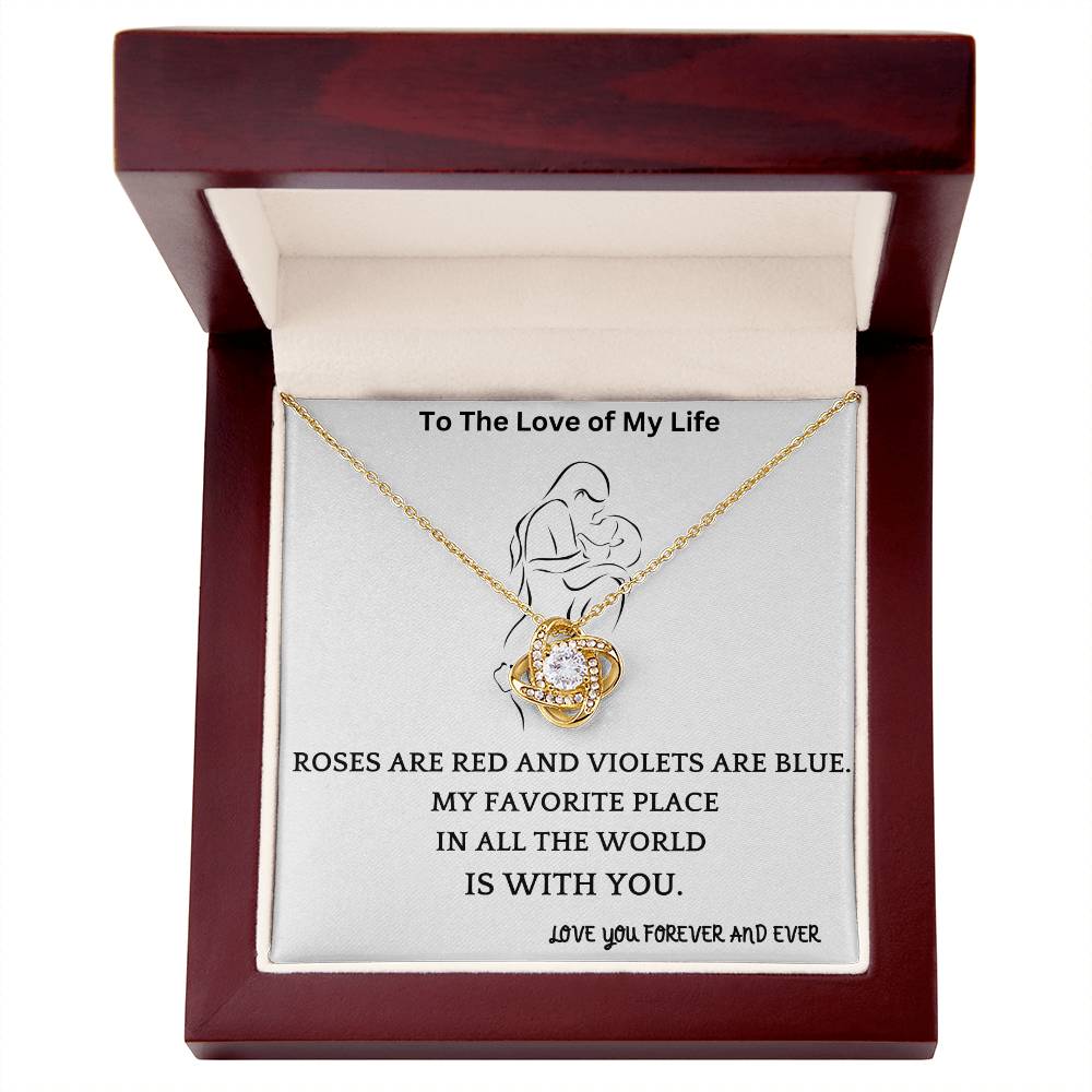 My Favorite Place Necklace Gift For Women