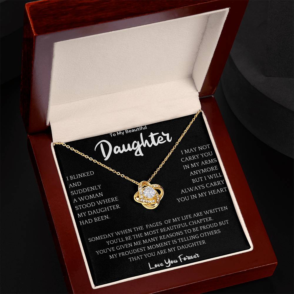 Pages Of Life Necklace Gift For Daughter 