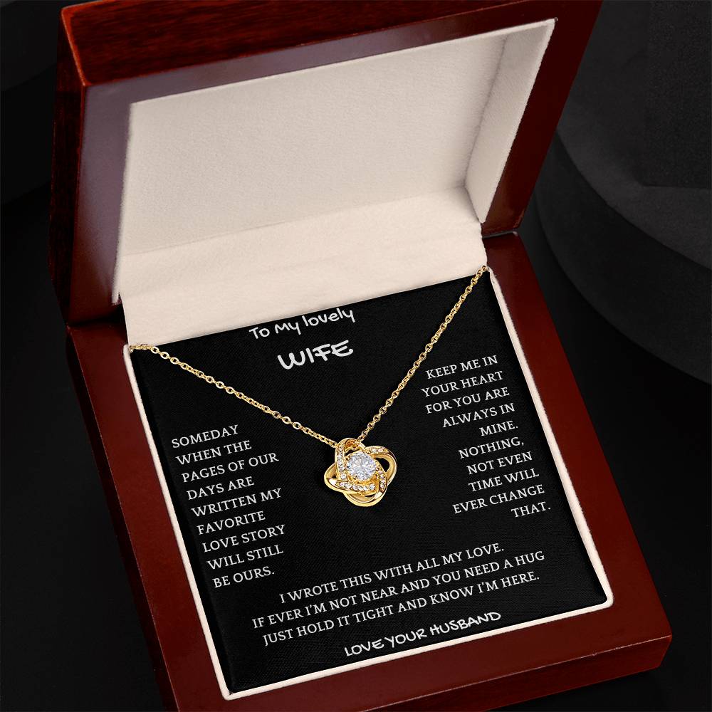 Favorite Love Story Necklace Gift For Wife